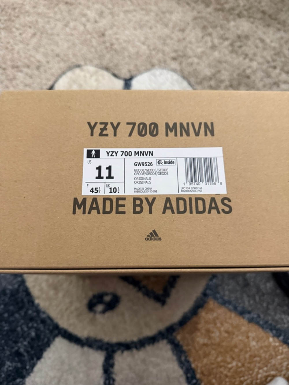 Yeezy 700 MNVN Men’s Sneakers - Picture 2 of 8